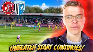 UNBEATEN START CONTINUES FLEETWOOD TOWN VS GILLINGHAM VLOG [upl. by Caterina]