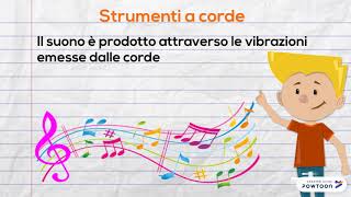 Gli strumenti musicali [upl. by Anialem]