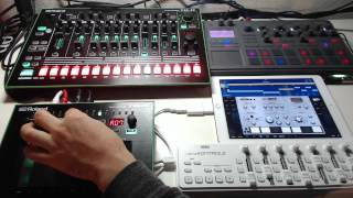 Roland AIRA TR8 TB3 Korg gadgetchicago electribe session1 Acid House [upl. by Valencia]