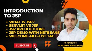 01 Intro to JSP  Servlet vs JSP  JSP Architecture  Demo on Welcome File List  Why JSP is Slow [upl. by Ninos]