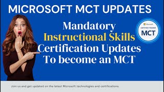 MCT instructional skills update  Microsoft Certified Trainer  updates  2024 [upl. by Corb629]