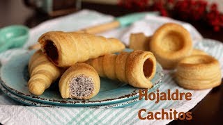 CACHITOS VOL AU VENT HOJALDRE RÁPIDO [upl. by Settera]