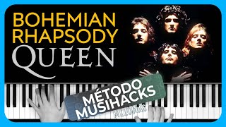 Bohemian Rhapsody  Queen 🎹 musihacks jaimealtozano piano [upl. by Urita]