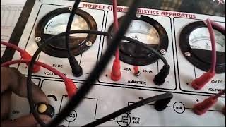 Mosfet Characteristics Apparatus [upl. by Kered768]