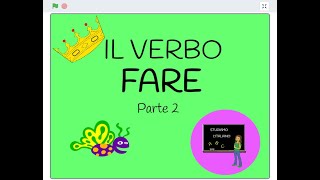 63  IL VERBO FARE 2  To doto make [upl. by Richart937]