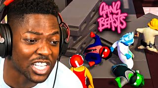 YOUVE NEVER SEEN RDC THIS HEATED Gang Beasts [upl. by Sturrock]