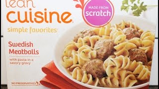 Lean Cuisine Swedish Meatballs Review [upl. by Azilem]