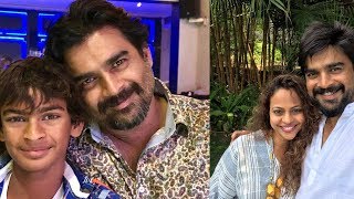 SAVYASACHI Villain R Madhavan Family Unseen Images [upl. by Aymahs]