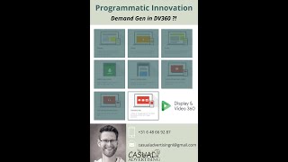 Programmatic  Whats New Demand Gen in DV360 [upl. by Eussoj]