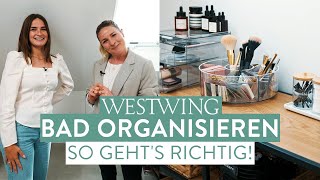 Tutorial  Bad Organisieren  Tipps für mehr Ordnung im Badezimmer [upl. by Kila]