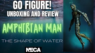 NECA THE SHAPE OF WATER AMPHIBIAN MAN 112 scale figure unboxing and review [upl. by Rekrap]