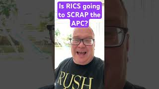 Is RICS going to SCRAP the APC youtubeshorts shortvideo learning realestate construction land [upl. by Caren]