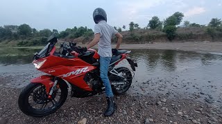 Ladakh Practice 2024  Hero Karizma xmr 210  Offroad review [upl. by Nandor]