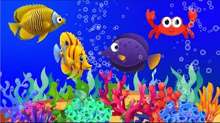 Bedtime Lullabies and Peaceful Fish Animation Lullaby Aquarium Soothing fishes fishlullaby  13 [upl. by Page]