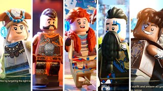 LEGO Horizon Adventures  All Characters Gameplay Full Showcase [upl. by Arod]