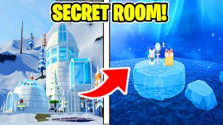 Secret Room In The Igloo House In Roblox Livetopia RP Winter Update [upl. by Davison]