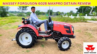 Masssey forguson 6028 maxpro 28 hp minitractor detail review 🧐🧐🧐 [upl. by Zeus]