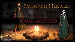 FFXIV Emerald Herald Dark Souls Glamour [upl. by Pazia]