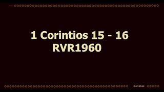 La Biblia hablada  1 Corintios 15  16 [upl. by Rudin675]