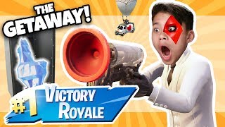 FORTNITE MADE ME A SKIN The Getaway LTM Victory Royale Playing with Fan [upl. by Taddeo706]