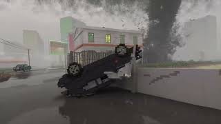 Realistic Tornado Destruction  Teardown [upl. by Elliven]