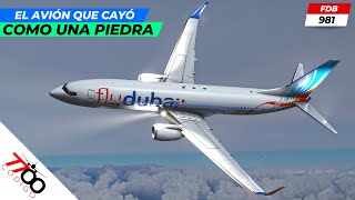 El Avión que cayó en picada a 800 KPH  Vuelo 981 de FlyDubai [upl. by Rory203]