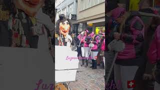 Carnival 2024 in Luzern🇨🇭 fypシ switzerland lucerne festival fasnacht carnival [upl. by Julie]