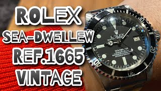 ロレックス シードゥエラー ヴィンテージ  ROLEX SEADWELLER Ref1665 [upl. by Helmer]