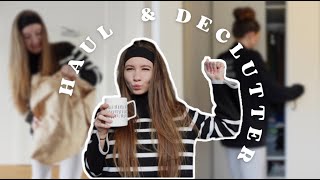 Kleiderschrank ausmisten amp aufräumen  Basics Haul  HerbstWinterkleidung amp capsule wardrobe 🧥 [upl. by Highams656]