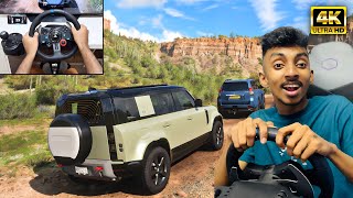 Driving Defender 4x4 In GTA 5 🔥 LOGITECH G29  Dude Sir Gaming [upl. by Odama602]