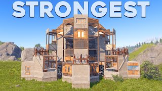 The quotSTRONGESTquot Small Group Rust Base  4 BUNKERS  AntiOffline Raid  Rust base design [upl. by Gonzalo]