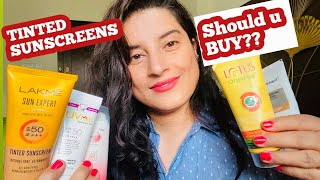 5 Affordable Tinted Sunscreens  Physical and Chemical for all skin types Rachna Jintaa [upl. by Marcille579]