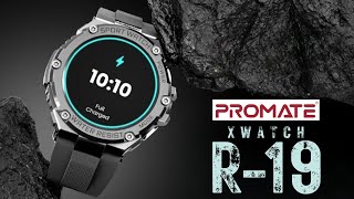 Promate X watch R19⚡Most Overpriced Rugged Smartwatch🔥 [upl. by Foah350]