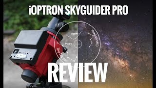 iOptron SkyGuider Pro Review  Portable Astrophotography Mount [upl. by Rosenkranz]