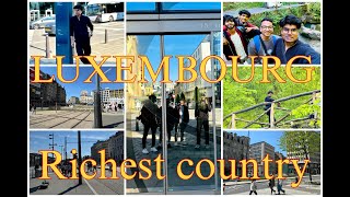 Luxembourg  the wealthiest country in the world  travel vlog [upl. by Wappes]