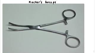 Knowledge Bytes uploaded Kocher’s forceps Parts and uses🩺 [upl. by Nosyk233]