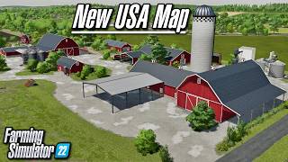 New Mods  New USA Map Dince’s 9R amp MF Farms Update 40 Mods  Farming Simulator 22 [upl. by Lled]