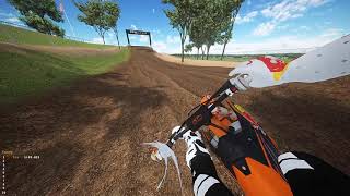 MX BIKES 147998 Red Bud personnal best lap time [upl. by Corliss]