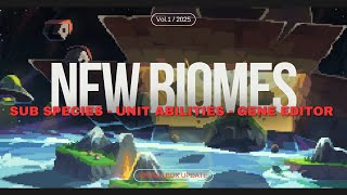 New Biomes amp Sub Species  Unit Abilities and Gene Editor All The Information that You should know [upl. by Eydnarb321]