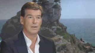 Pierce Brosnan Talks Mamma Mia [upl. by Jacobs121]