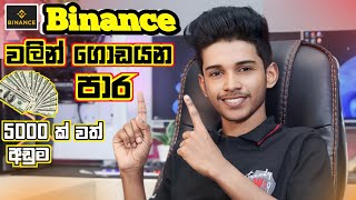 How to Earning EMoney For SinhalaHow to Success through binanceBinance sinhala [upl. by Slorac]