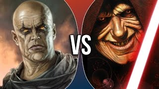 VS  Darth Bane vs Darth Sidious [upl. by Feltie]