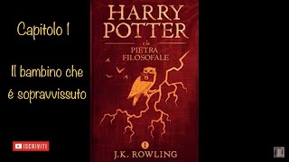 Harry Potter e la Pietra Filosofale audiolibro narrato da Francesco Pannofino  capitolo 1 [upl. by Anairad]