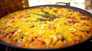 Traditional Meat Paella  How to Make Meat Paella [upl. by Loginov]