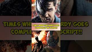 Times when Tom Hardy went completely off script  marvel venom3 darkknightrises bane [upl. by Uchida]