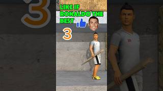 Ronaldo vs Messi Lava Run 😭😈 Ronaldo ko lava se bachao ronaldo messi freefire [upl. by Trutko]