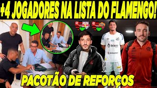 PACOTAO DE REFORÇOS  FLAMENGO APOSTA EM ESTRATÉGIA DIFERENTE DE 2023 PARA VOLTAR AOS TÍTULOS [upl. by Loveridge688]