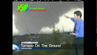 April 27 2011 Weather Coverage [upl. by Attenaj]