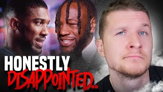 Anthony Joshua amp Deontay Wilder NOT FIGHTING Is Everything WRONG With Boxing For Now [upl. by Mcgee]