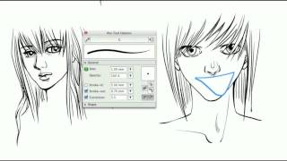 Zeichen Tutorial STUDIEN 2  Die Mundpartie  Das Gesicht  Part von 22 [upl. by Ahsieuqal]